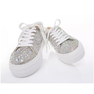 Betsey Johnson Women's Sidny Rhinestone Platform Sneakers
